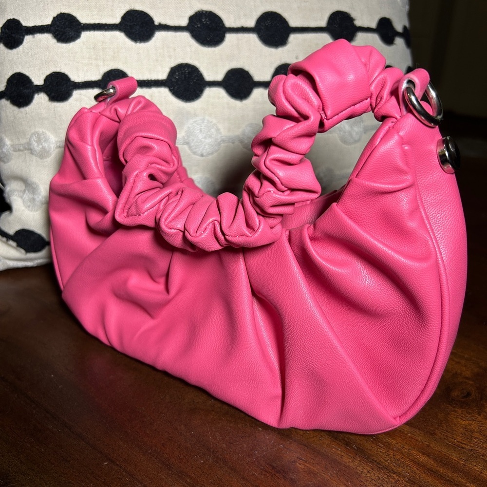 Steve Madden BCorrine fuschia faux leather Small Purse - Picture 3 of 11